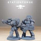 Socratis Reinforcers / Commando / Marine / Knight / Infantry / Sci Fi / Space / Table Top / Station Forge / 3D Print /4K Mini/Wargaming