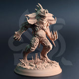 Angler Gluglin / Monster / Sea / Fish / Angler / Pathfinder / DnD / DM Stash / 3D Print / 4K Mini / TableTop Miniature / 32mm / 75mm