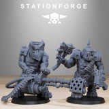 Orkaz Spec Team / Spec Ops / Orkaz / Orc / Infantry / Sci Fi / Space / Table Top / Station Forge / 3D Print / 4K Mini / Wargaming