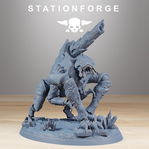 Xenarid Fluxus / Bug / Big guy / Nids / Alien / Brood / Swarm / Sci Fi / Space / Table Top / Station Forge / 3D Print / 4K Mini/Wargaming