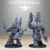 Orkaz Spec Team / Spec Ops / Orkaz / Orc / Infantry / Sci Fi / Space / Table Top / Station Forge / 3D Print / 4K Mini / Wargaming