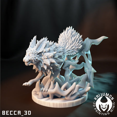 Jolteon / Pokemon / Kaijumon / Evee / Electric / Evolutions / DnD / Monster / Miniature / 3D Print / 4K Mini / TableTop Miniature