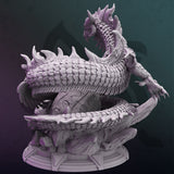 Byrilwyn / Dragon / Arcane / Magic / Monster / DnD / Pathfinder / DM Stash / 3D Print / 4K Mini / TableTop Miniature / 32mm / 75mm