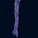 Wand of  Unpredictability / Wand / necromancer wand / Props / Cosplay / Artefact / Necro / 3D Printed / 4K