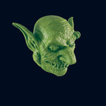 Shrunken goblin head / Props / Cosplay / Artefact / Head / 3D Printed / 4K