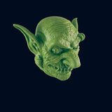 Shrunken goblin head / Props / Cosplay / Artefact / Head / 3D Printed / 4K