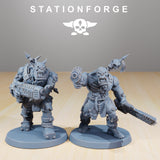 Orkaz Plague Spreadaz / Orkaz / Orc / Infantry / Sci Fi / Space / Table Top / Station Forge / 3D Print / 4K Mini / Wargaming