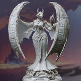 Tharvaya / Dragon Warlock / Warlock  / Conjurer / Magic / Pathfinder / DnD / DM Stash / 3D Print / 4K Mini / TableTop Mini / 32mm / 75mm
