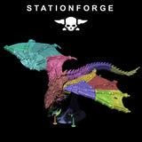 Xenarid Dragon / Alien / Dragon / Nids / Flying / Xenid / Swarm / Sci Fi / Space / Table Top / Station Forge / 3D Print /4K Mini/Wargaming