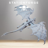 Xenarid Dragon / Alien / Dragon / Nids / Flying / Xenid / Swarm / Sci Fi / Space / Table Top / Station Forge / 3D Print /4K Mini/Wargaming