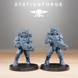 Tarion Clone Infantry / Soldier / Infantry / Clones / Kit bash / Sci Fi / Space / Table Top / Station Forge / 3D Print / 4K Mini / Wargaming