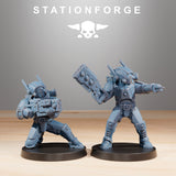 Tarion Clone Infantry / Soldier / Infantry / Clones / Kit bash / Sci Fi / Space / Table Top / Station Forge / 3D Print / 4K Mini / Wargaming