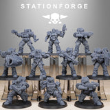 Socratis Light Reinforcement / Commando / Marine / Recon / Infantry / Sci Fi / Space / Table Top / Station Forge / 3D Print / Wargaming