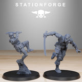GrimCorps Jesters / Assassins / Robot / Imperial / Infantry / Sci Fi / Space / Table Top / Station Forge / 3D Print/4K Mini/Wargaming