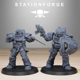 Socratis Light Reinforcement / Commando / Marine / Recon / Infantry / Sci Fi / Space / Table Top / Station Forge / 3D Print / Wargaming