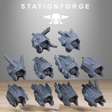 Tarion Elder Mech Mk1 / Mech / Clone / Robot / Walker / Sci Fi / Space / Table Top / Station Forge / 3D Print / 4K Mini / Wargaming