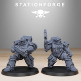 Socratis Light Reinforcement / Commando / Marine / Recon / Infantry / Sci Fi / Space / Table Top / Station Forge / 3D Print / Wargaming
