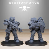 Socratis Light Reinforcement / Commando / Marine / Recon / Infantry / Sci Fi / Space / Table Top / Station Forge / 3D Print / Wargaming