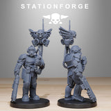 GrimGuard Enforcers 2 / Soldier / Commando / Imperial / Infantry / Sci Fi / Space / Table Top / Station Forge / 3D Print / Wargaming