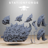 Vaskar Hunters / Airborn / Imperial / Jet pack / Infantry / Sci Fi / Space / Table Top / Station Forge / 3D Print / 4K Mini / Wargaming