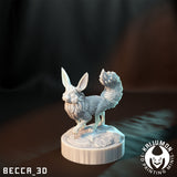 Sylvion / Pokemon / Kaijumon / Evee / Fairy / Evolutions / DnD / Monster / Miniature / 3D Print / 4K Mini / TableTop Miniature