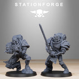 Socratis Zombies / Commando / Marine / Recon / Infantry / Chaos / Zombie / Sci Fi / Space / Table Top / Station Forge / 3D Print / Wargaming