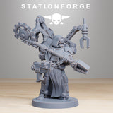 Scavenger Vicars / Priest / Scavenger / Necromancer / Nomads / Infantry / Sci Fi / Space / Table Top / Station Forge / 3D Print / Wargaming