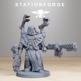 Scavenger Vicars / Priest / Scavenger / Necromancer / Nomads / Infantry / Sci Fi / Space / Table Top / Station Forge / 3D Print / Wargaming