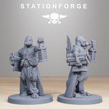 Scavenger Vicars / Priest / Scavenger / Necromancer / Nomads / Infantry / Sci Fi / Space / Table Top / Station Forge / 3D Print / Wargaming