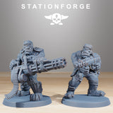 Orkaz Skillers / Orkaz / Orc / Infantry / Sci Fi / Space / Table Top / Station Forge / 3D Print / 4K Mini / Wargaming