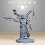 Scavenger Vicars / Priest / Scavenger / Necromancer / Nomads / Infantry / Sci Fi / Space / Table Top / Station Forge / 3D Print / Wargaming