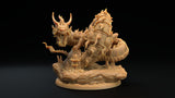 Jade Dragon / Dragon / Yokai / Pathfinder / DnD / The Dragon Trappers / 3D Print / 4K Mini / TableTop Miniature / RPG