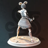 Karina Remar / Tiefling / Druid / Fighter / Nature / Pathfinder / DnD / DM Stash / 3D Print / 4K Mini / TableTop Miniature / 32mm / 75mm