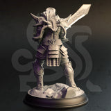 Charys - Arcane Barbarian / Elf / Barbarian / Warrior / Fightern / Pathfinder / DnD / DM Stash / 3D Print / TableTop / 32mm / 75mm