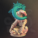 Draak / Orc / Monk / Fighter / Hero / DnD / GM Stash / 3D Print / 4K Mini / TableTop Miniature / 32mm / 75mm