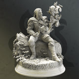 Tharador  / God / Celestial / Aasimar / Hero / DnD / Pathfinder / DM Stash / 3D Print / 4K Mini / TableTop Miniature / 32mm / 75mm