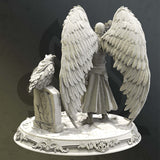 Namneri  / God / Angel / Aasimar / Hero / DnD / Pathfinder / DM Stash / 3D Print / 4K Mini / TableTop Miniature / 32mm / 75mm