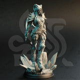 Orlena / Satyr / Tiefling / Ranger / Rogue / Assassin / Pathfinder / DnD / DM Stash / 3D Print / 4K Mini / TableTop Miniature / 32mm /75mm