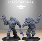 Corrupted Socratis Infantry / Chaos / Corrupted / Marine / Knight / Infantry / Space / Table Top / Station Forge / 3D Print / Wargaming