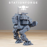 Grim Guard Walker / Guard / Mech / Walker / Imperial / Robot / Sci Fi / Space / Table Top / Station Forge / 3D Print / 4K Mini / Wargaming