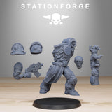 Corrupted Socratis Infantry / Chaos / Corrupted / Marine / Knight / Infantry / Space / Table Top / Station Forge / 3D Print / Wargaming