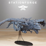 Orkaz Dragon Bomba / Pirate / Orkaz / Orc / Air / Machine / Plane / Sci Fi / Space / Table Top / Station Forge / 3D Print / Wargaming