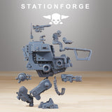 Grim Guard Walker / Guard / Mech / Walker / Imperial / Robot / Sci Fi / Space / Table Top / Station Forge / 3D Print / 4K Mini / Wargaming