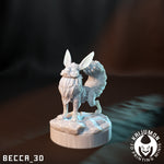 Espeon / Pokemon / Kaijumon / Evee / Psycic / Evolutions / DnD / Monster / Miniature / 3D Print / 4K Mini / TableTop Miniature