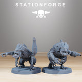 Xenarid Infantry / Bug / Infantry / Nids / Alien / Brood / Swarm / Sci Fi / Space / Table Top / Station Forge / 3D Print / 4K Mini/Wargaming