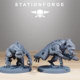 Xenarid Infantry / Bug / Infantry / Nids / Alien / Brood / Swarm / Sci Fi / Space / Table Top / Station Forge / 3D Print / 4K Mini/Wargaming