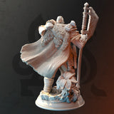 Orik Bjornstain - Human / Barbarian / Shapeshifter / Bear / Druid / Pathfinder / DnD / DM Stash / 3D Print / TableTop / 32mm / 75mm