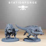 Xenarid Infantry / Bug / Infantry / Nids / Alien / Brood / Swarm / Sci Fi / Space / Table Top / Station Forge / 3D Print / 4K Mini/Wargaming