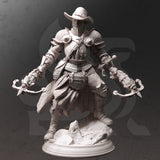 Valter Brookes / Hunter / Helsing / Human / Van / Pathfinder / DnD / DM Stash / 3D Print / 4K Mini / TableTop Miniature / 32mm / 75mm