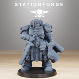 Socratis Guardsmen / Commando / Marine / Knight / Infantry / Sci Fi / Space / Table Top / Station Forge / 3D Print /4K Mini/Wargaming